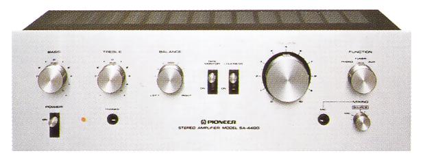 Pioneer SA-4400の仕様 パイオニア