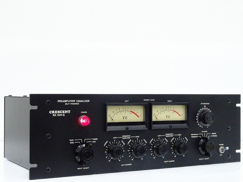 伊藤喜多男氏の真空管 プリアンプ「CRESCENT RA1501-A」を宮城県大崎市