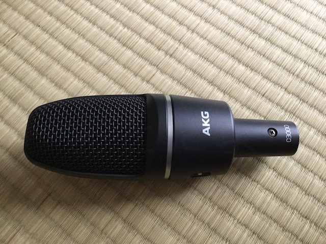 コンデンサーマイクAKG C3000の音を紹介します | おとにま