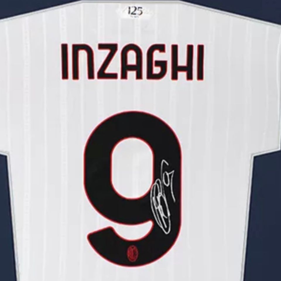 フィリッポ・インザーギ 【直筆サイン入り】 UEFAチャンピオンズリーグ