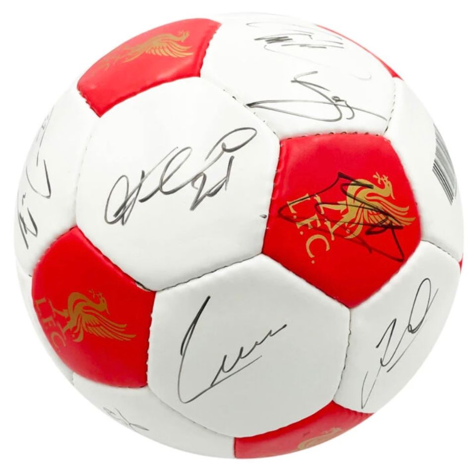 直筆サイン入り】リバプール クロップ サッカーボール – AuthentiCo.