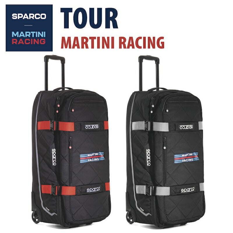 Sparco MARTINI RACING トロリーバッグ TOUR スパルコ マルティニ