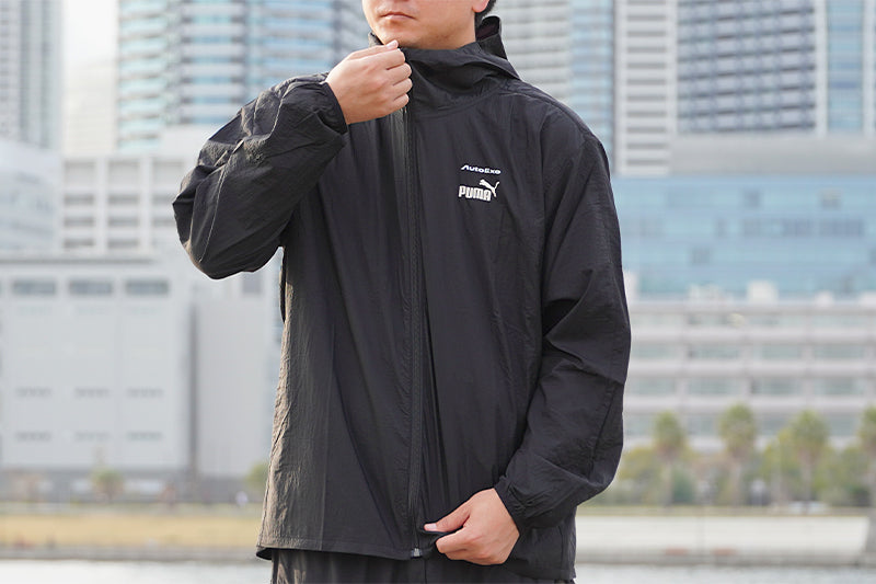 PUMA パッカブル ウーブン ジャケット × AutoExeカスタム | オート
