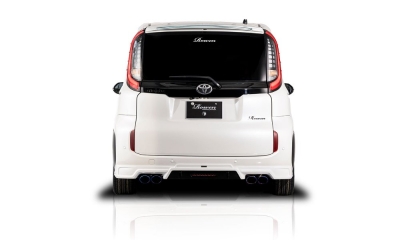 MXP 10系 シエンタ ルーフスポイラー with LEDライナー FRP 素地