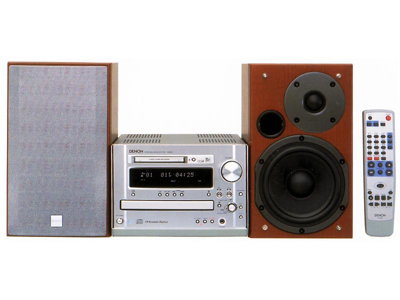 デノン、アルミパネル採用の一体型コンポ「ラピシア」