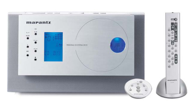マランツ、高級デザイン採用の一体型CDレシーバ