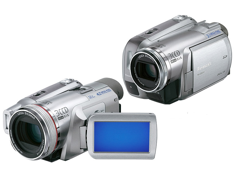 松下、3CCDと光学式手ブレ搭載のDVカメラ2モデル