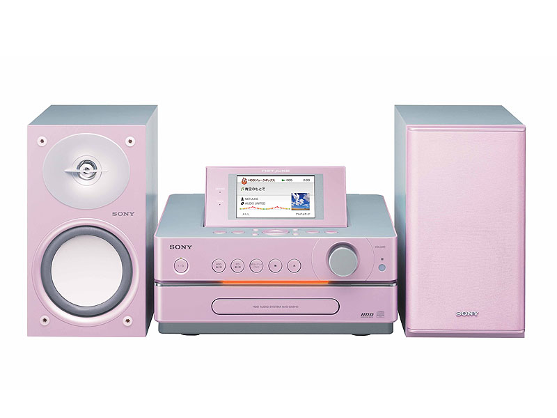 ソニー、DLNAサーバ機能装備の「ネットジューク」3機種