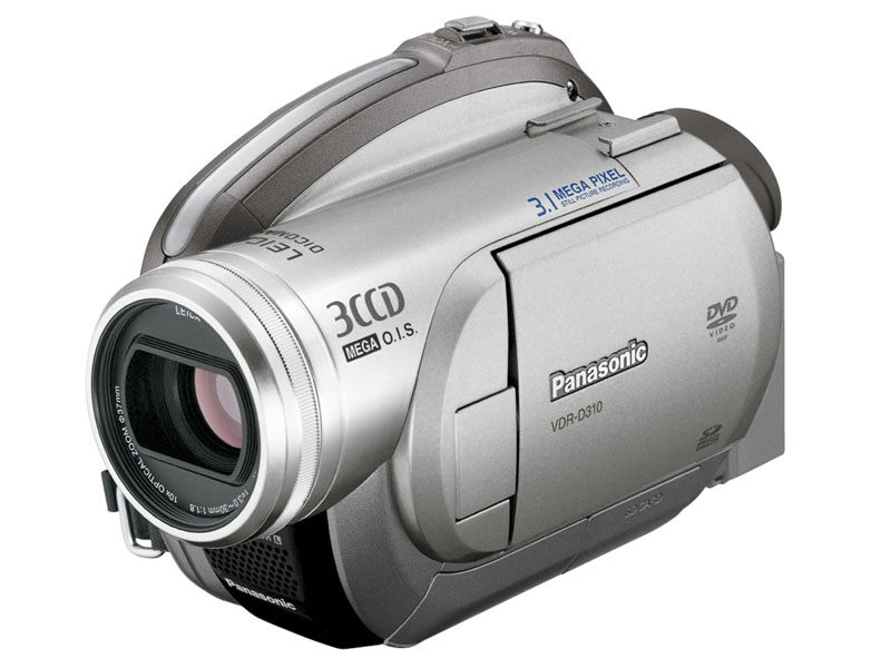 松下、3CCDと手ブレ補正搭載のDVD/DVビデオカメラ