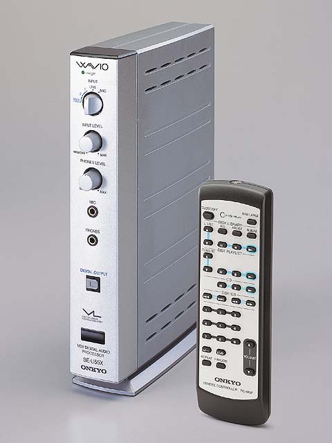 オンキヨー、リモコン付属のUSBデジタルオーディオプロセッサ