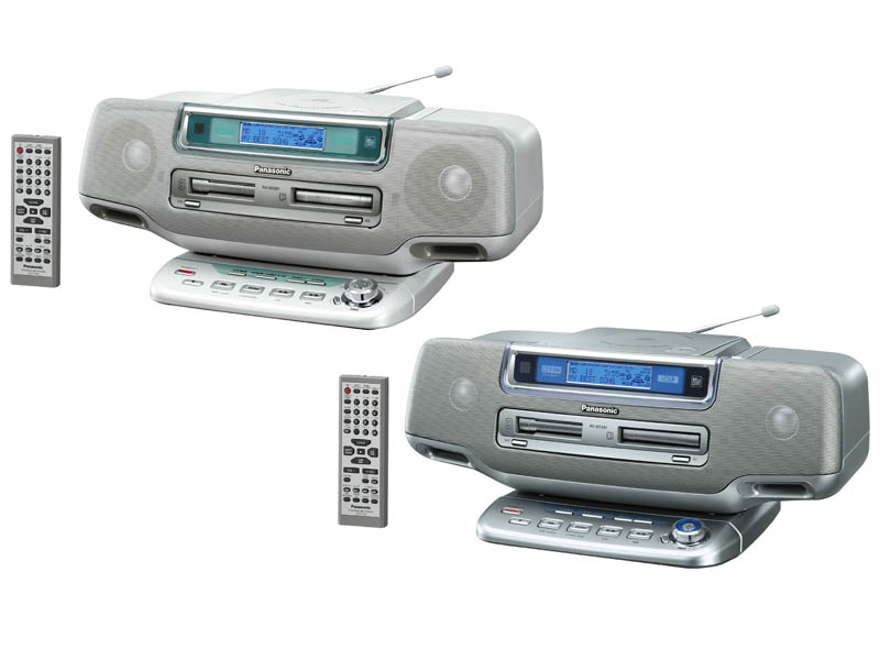 松下、新操作スタンド採用のCD/MDシステム