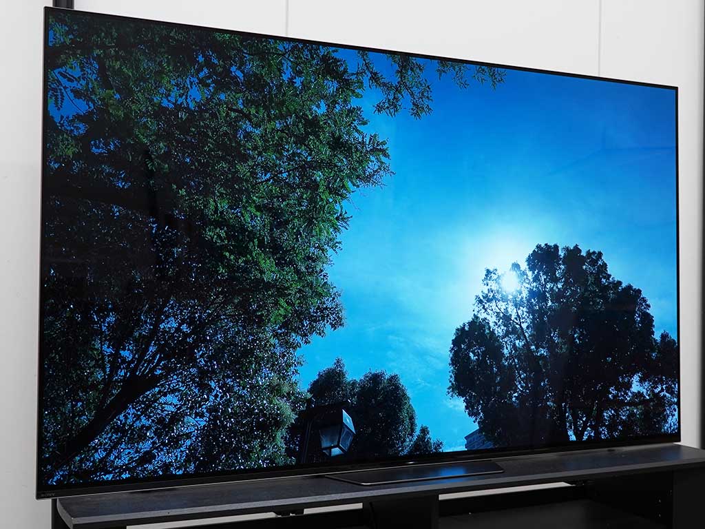 SONY 有機EL KJ-65A8F 画面割 ジャンク メーカー修理出すと新品 SONY