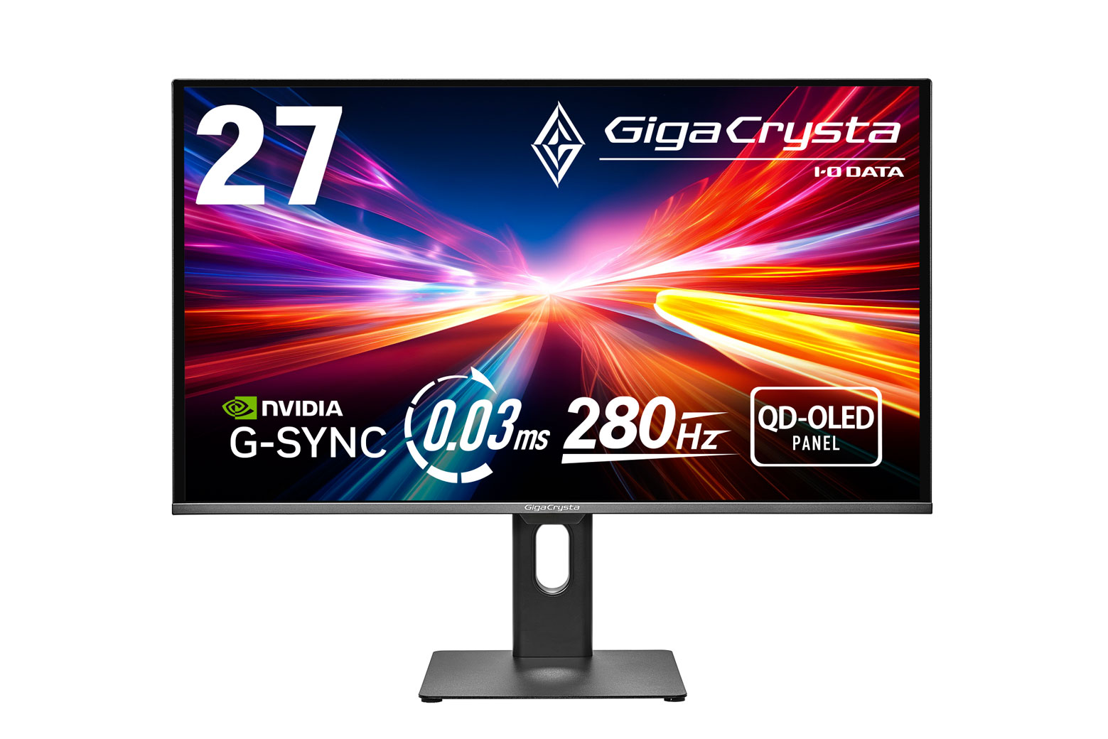 アイ・オー初の有機ELゲーミングモニター。27型WQHDで280Hz対応 - AV Watch