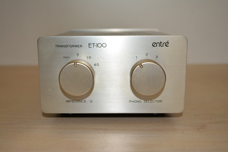 SOLD OUT 中古品：Entre ET-100 MC昇圧トランス 中古品 専門店AVBOX