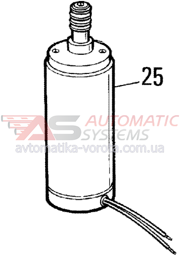 Електродвигун шлагбауму Nice WIDE M 101.385/FC у зборі купити