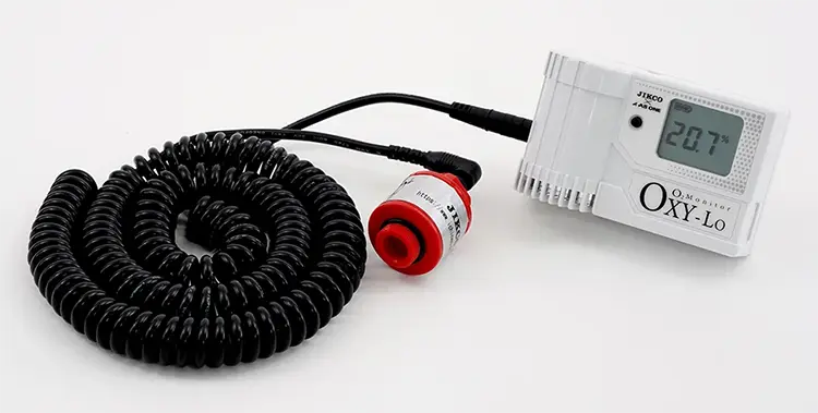 4-6927-01 酸素濃度計（高精度センサー分離型） OXY-Lo-S 【AXEL