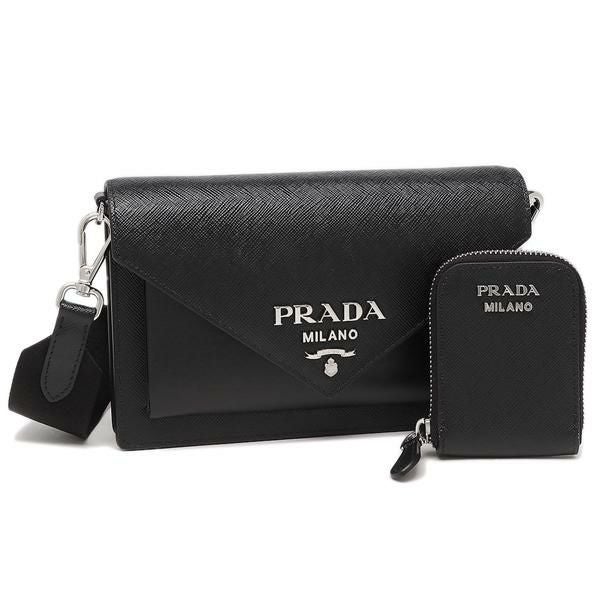 プラダ 二つ折り財布 サフィアーノ ミニ財布 レディース PRADA 1MV204