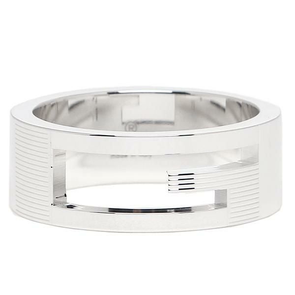 グッチ 指輪 ブランデッドレギュラー Gリング スターリングシルバー