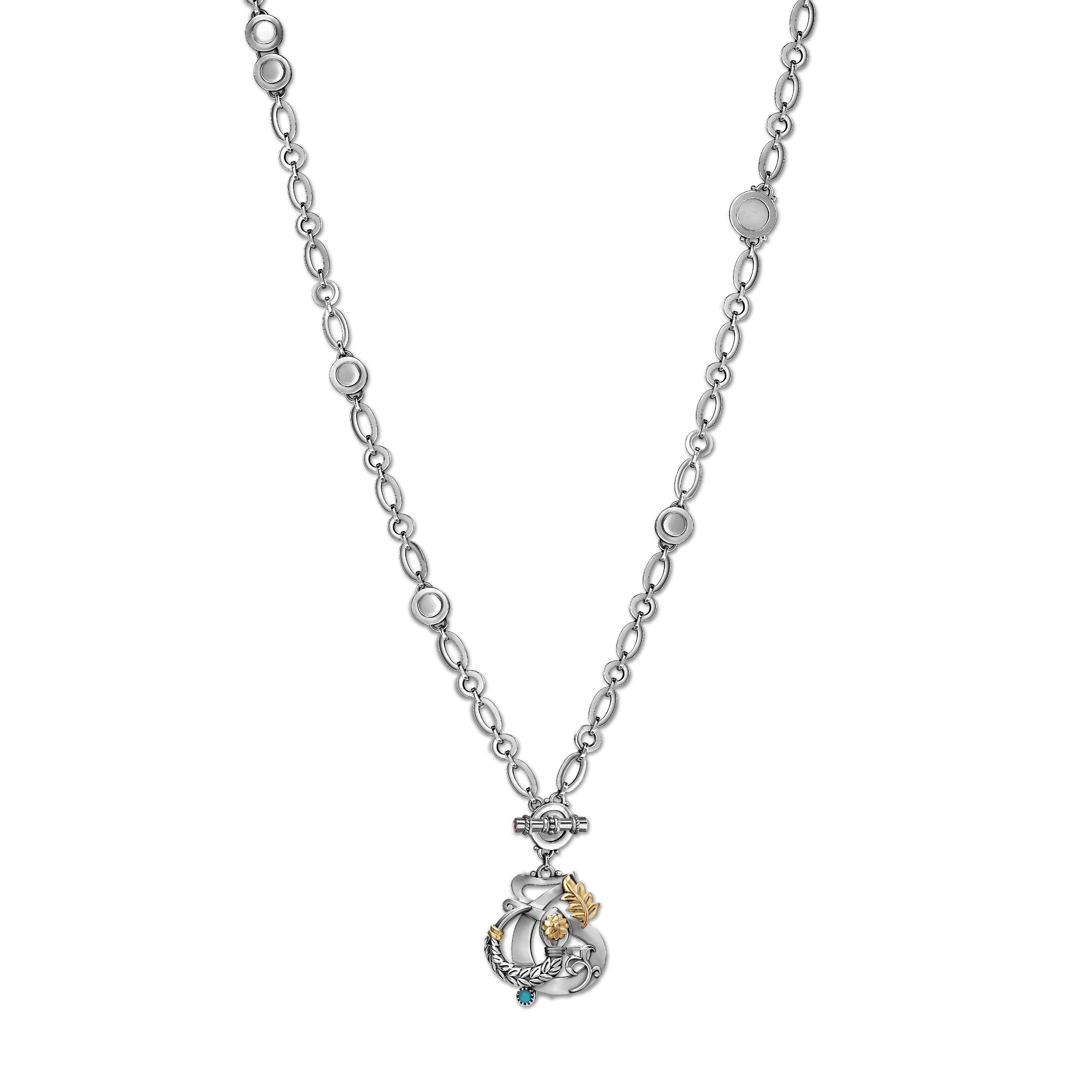 Love & Rebirth Multi-way Necklace by Azza Fahmy - Gold|Sterling