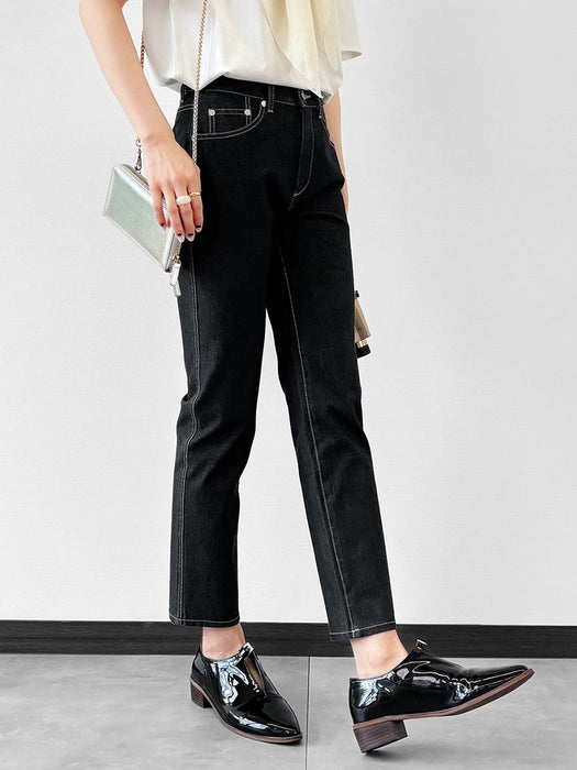 夏季限定】ジーンズ・クロップドパンツ — B-THREE（ビースリー）｜公式