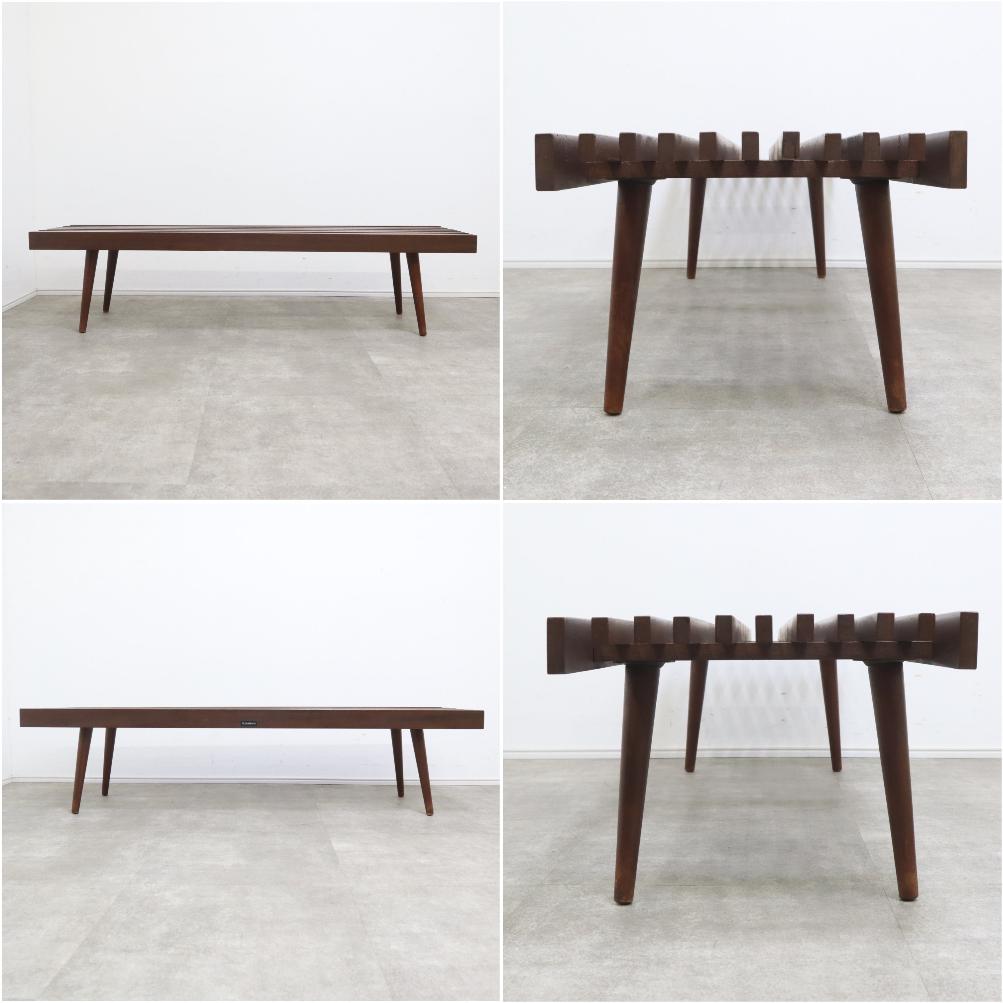 オールドマルニ(孔雀マーク) maruni 長椅子 ベンチ – バナルオンライン