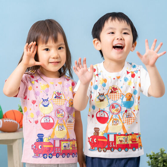 観覧車飾りポケットTシャツ | それいけ！アンパンマン ファッション
