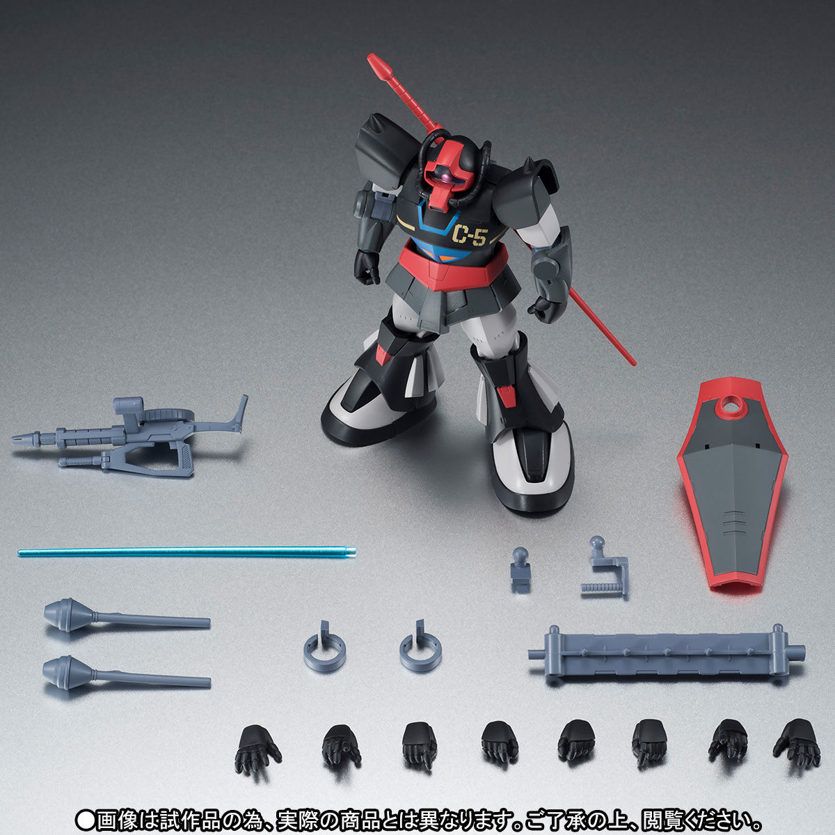 BANDAI ROBOT魂 GOUF TEST PROTOTYPE レビュー】ROBOT魂〈SIDE MS〉 MS-07C-5 グフ試作実験機 ver. A.N.I.M.E.