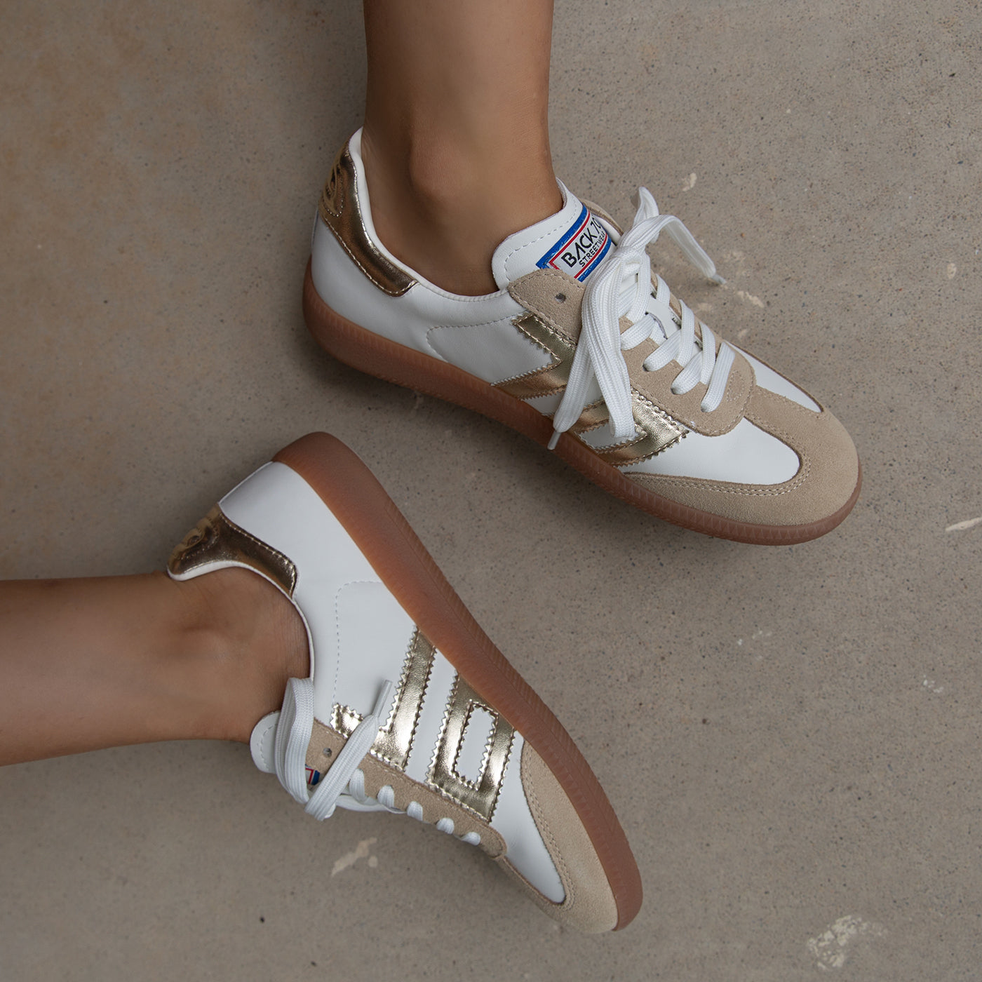 CLOUD in BEIGE Sneakers – Back 70 USA