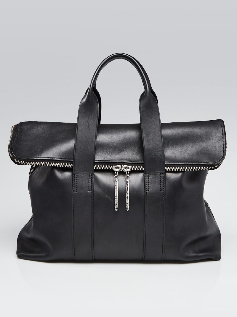 3.1 Phillip Lim Black Leather 31 Hour Bag | Yoogi's Closet