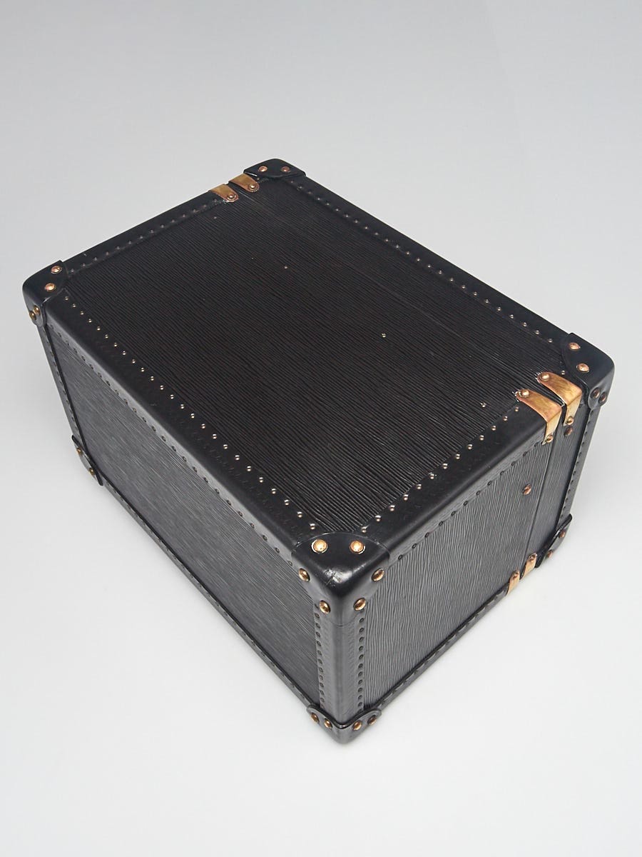 Louis Vuitton Black Epi Leather Hardsided Boite Pharmacie Train