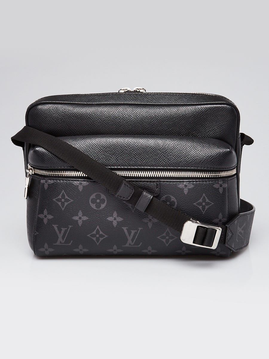 Louis Vuitton Black Monogram Taigarama Canvas Outdoor Messenger
