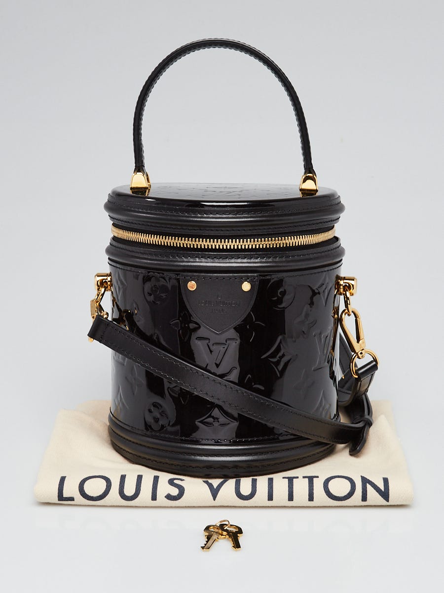 Louis Vuitton Black Magnetique Monogram Vernis Cannes Bag