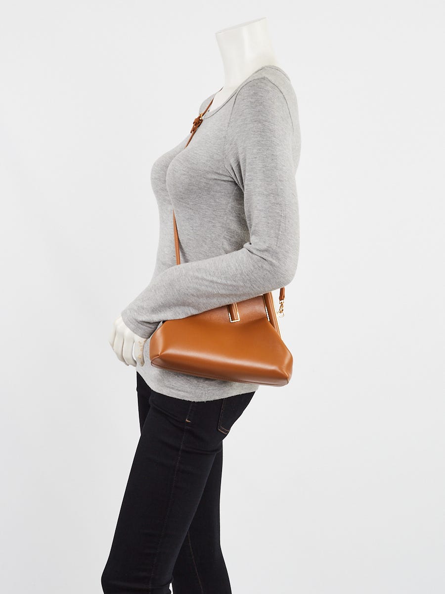 Fendi Brown Calfskin Leather Small First Bag 8BP129 | Yoogi's Closet