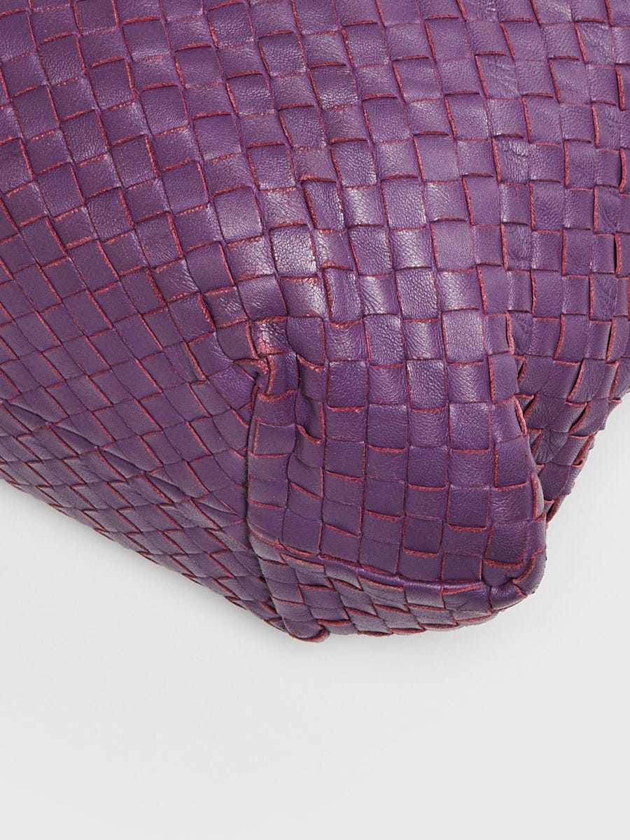 Bottega Veneta Purple Leather Capri Large Tote Bag | Yoogi's Closet