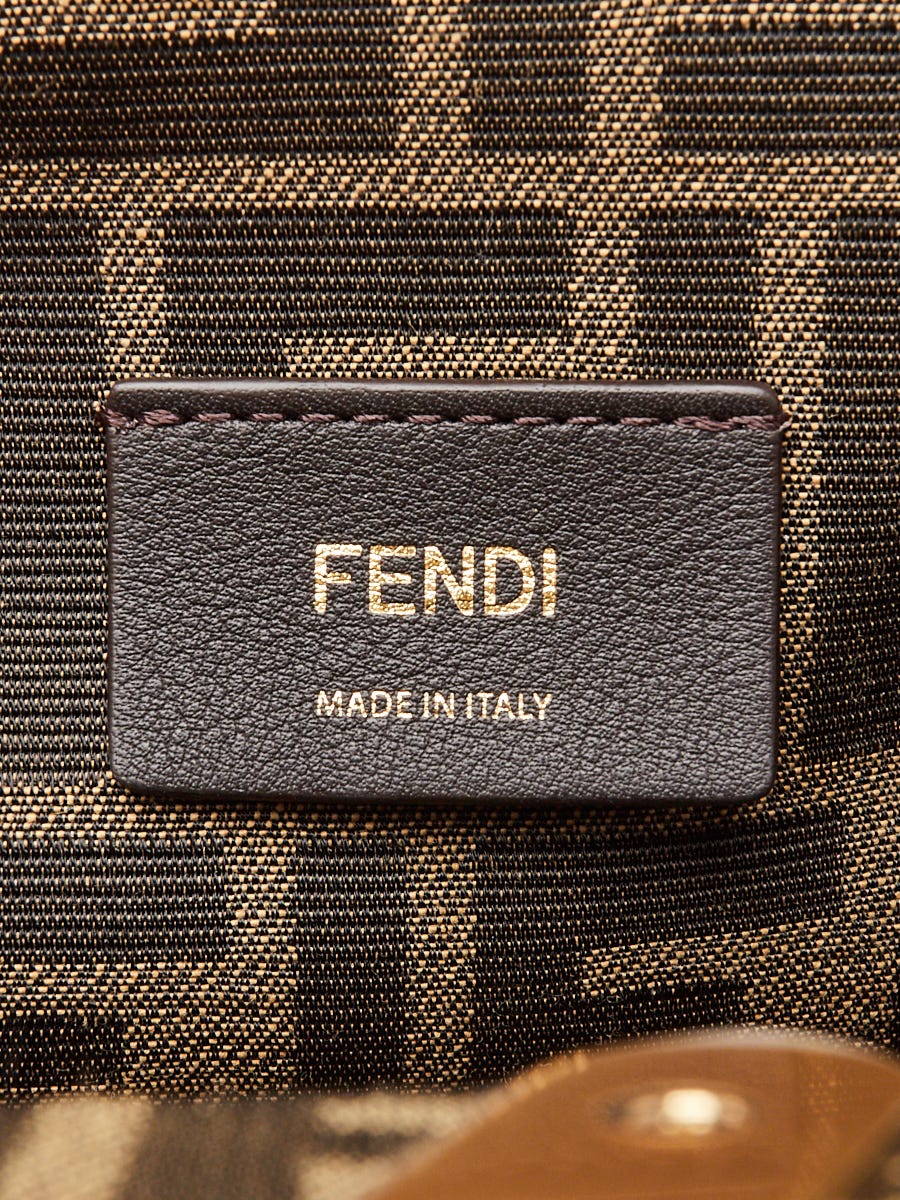 Fendi Light Blue Calfskin Leather Small First Bag 8BP129 | Yoogi's