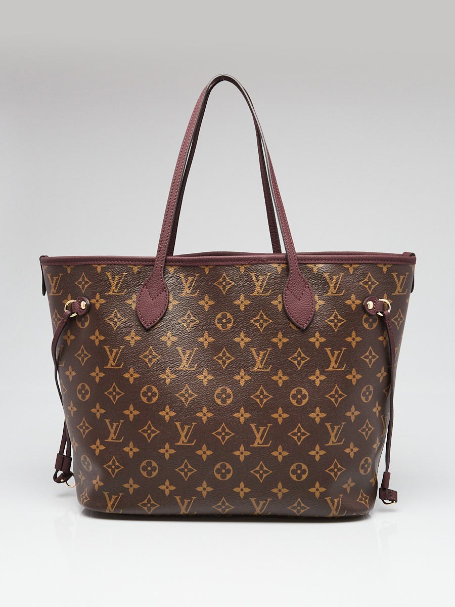 Louis Vuitton Monogram Canvas and Wine Leather Inside Out
