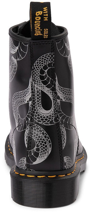 Dr. Martens 1460 Black Wild Serpent Smooth – Baggins Shoes