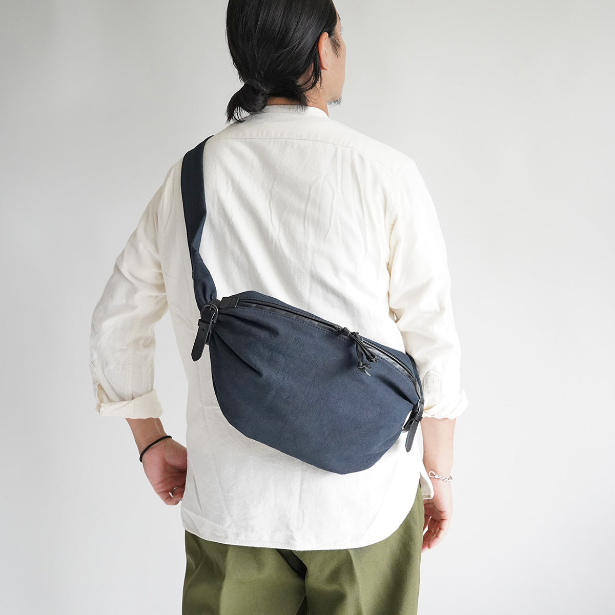 KUROSABI-黒さび染め- スリングバッグ GRN9600