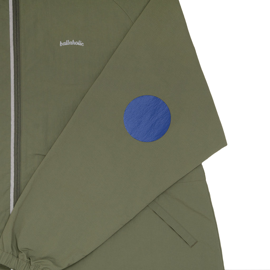W Face Long Jacket (olive) – ballaholicオンラインショップ
