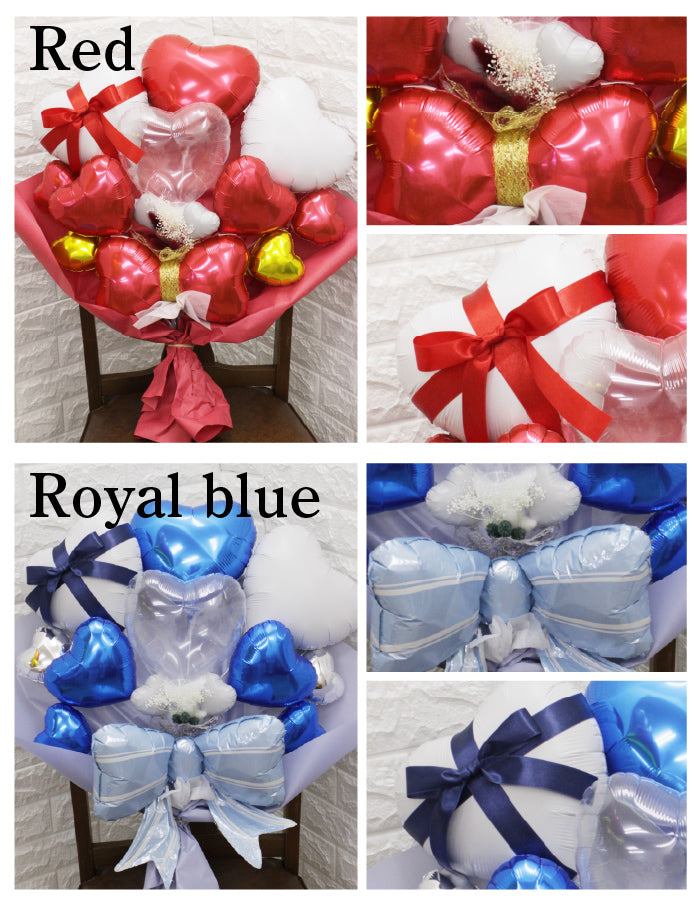 卒業式を華やぐ大きなリボンのバルーンブーケ – バルーンティーノ