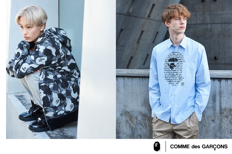 NOWHERE / A BATHING APE® × COMME des GARCONS