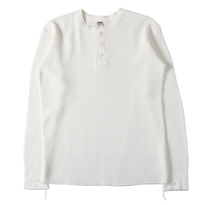 20/2 Heavy Thermal Henley Neck Long Sleeve T-shirt BR-3081 – BARNS