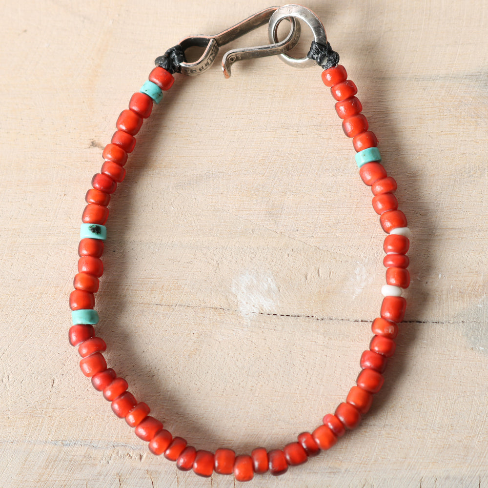 NORTH WORKS】Antique Beaded Bracelet BR-8801W – BARNS OUTFITTERS