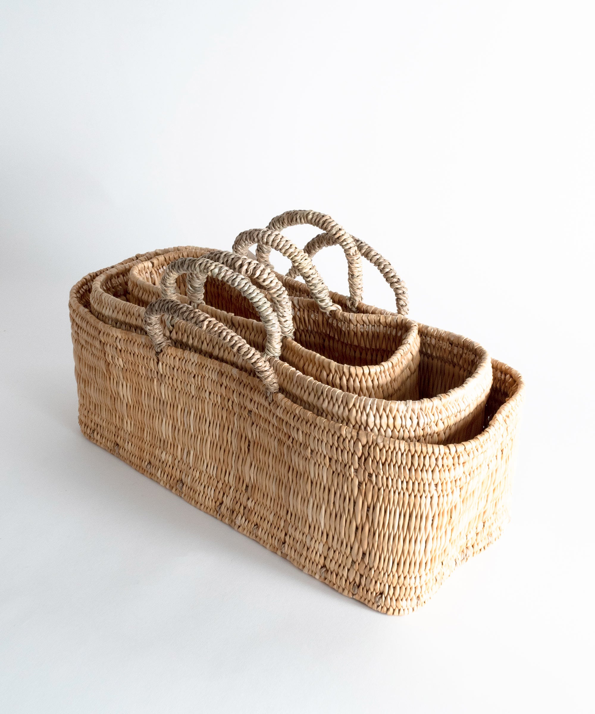 AFRICANSQUARE】ストロー 横長かご M – BASIC AND ACCENT ONLINE STORE