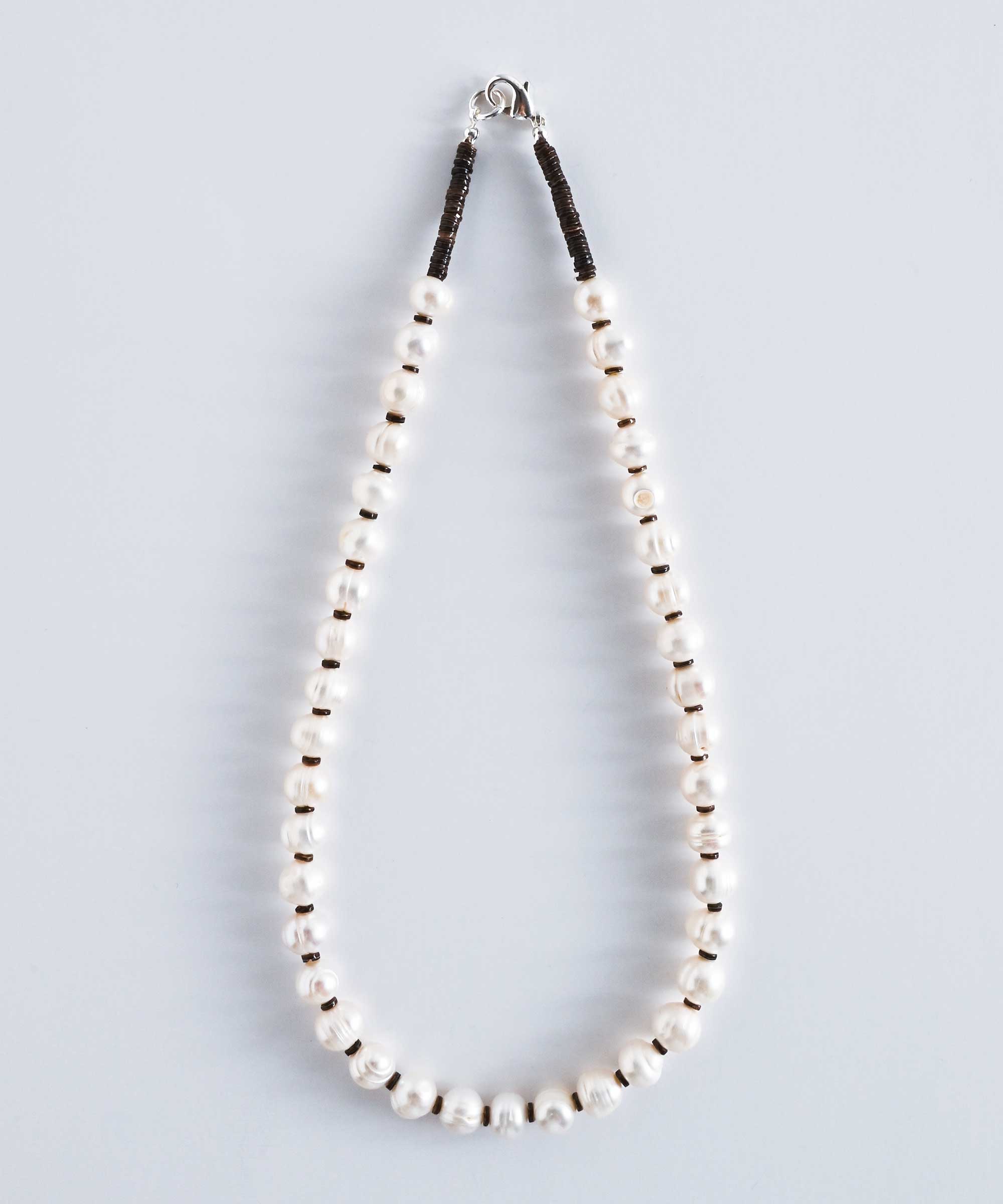 ROSETTAPRAYER/ロゼッタプレア】PEARL HEISHI NECKLACE 淡水パール