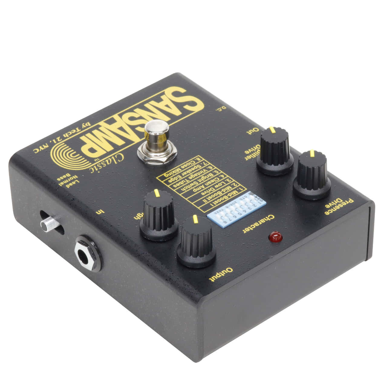 TECH 21】SansAmp Classic | ベース・マガジン