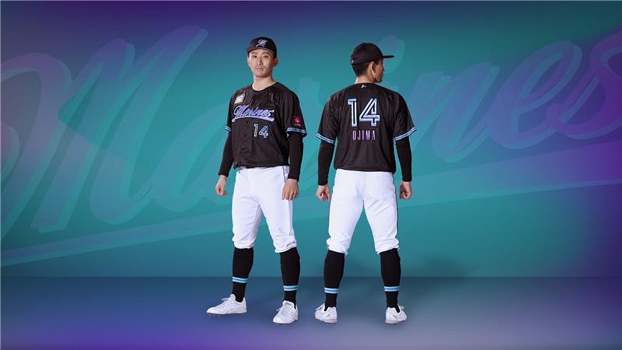 ロッテ、2025年BLACK SUMMERユニホームを発表！ – BASEBALL KING