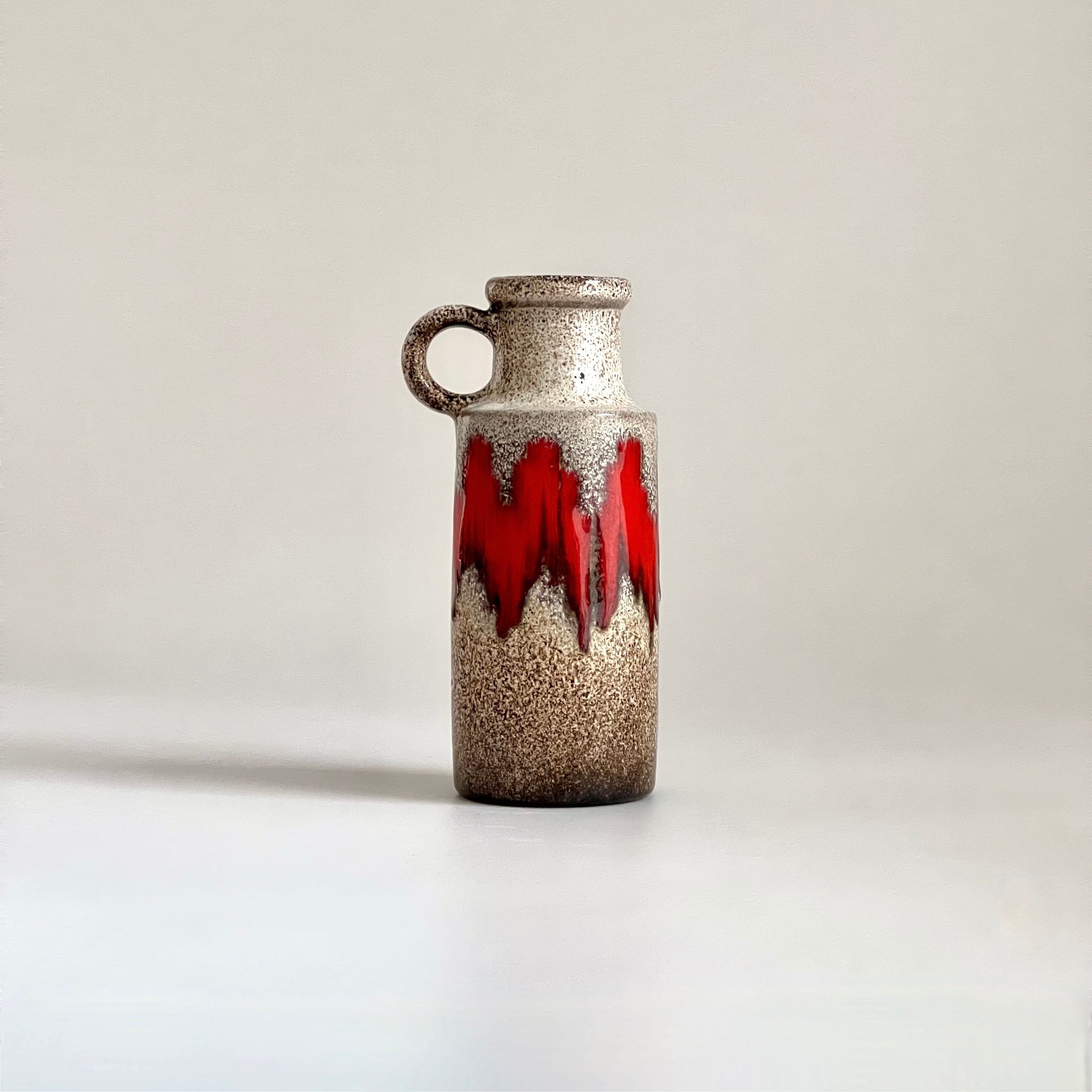 Fat Lava 花瓶 | ”Lora” Scheurich 401 20 | PolePoleDecor｜Vintage