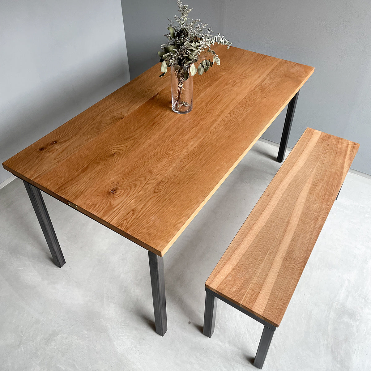 ダイニングテーブル【IR_LG_D】| オーダーメイドのアイアン家具を中心