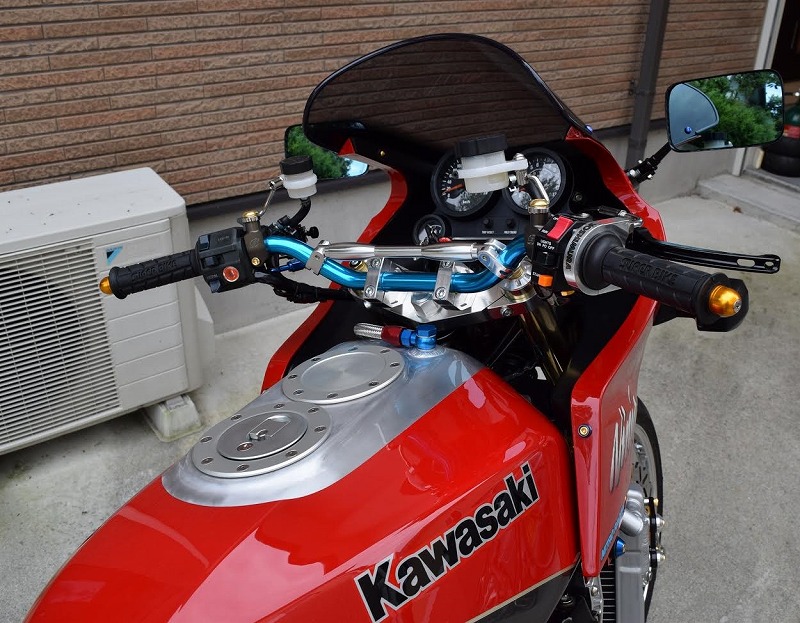 Kawasaki GPZ900R Aluminum fuel tank,Endurance type | BEATER-JAPAN